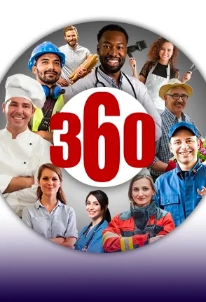 Les métiers en 360°