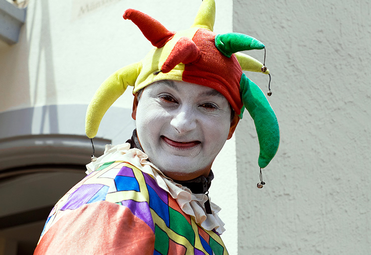 Métier : clown de rodéo