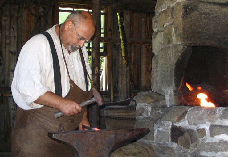 «Honorer le métier» de forgeron