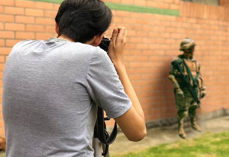 Photographe de guerre : le goût du risque