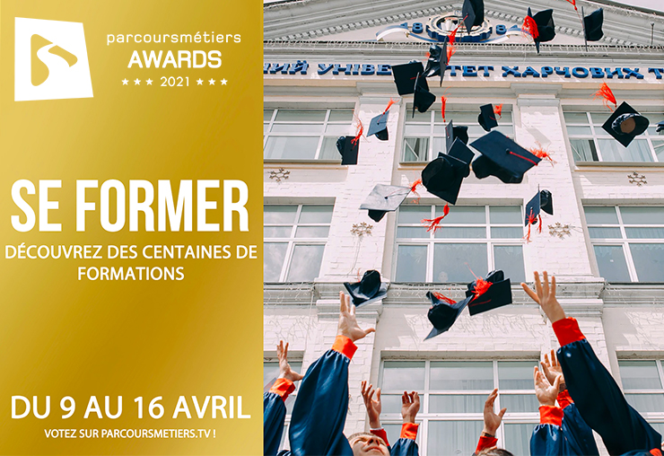 PARCOURSMÉTIERS AWARDS : C'est parti avec la thématique SE FORMER !