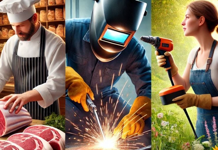 Bouchers, soudeurs, jardiniers… ces nouveaux métiers en tension